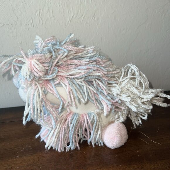 Disney Fluppy Dogs Puppies Kenner Wiggle Pup Plush Pink Blue Bonnet Vintage 80s - Picture 2 of 9